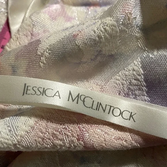 Scott McClintock Size 14 Pastel 2-Piece Floral Ensemble Full Length Formal Dress